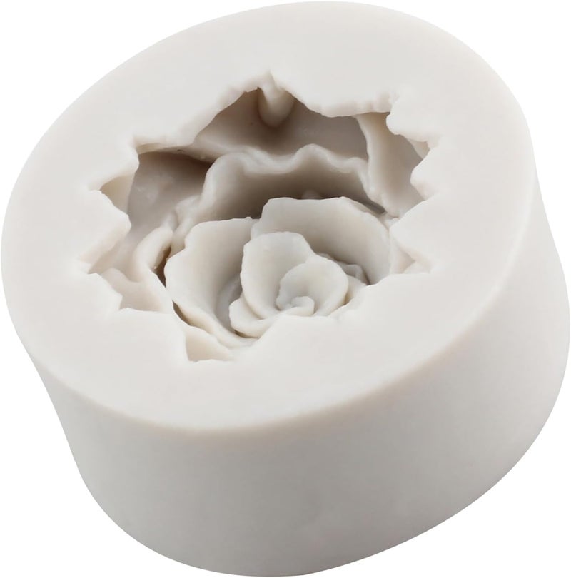 TAOXIBEI Rose Flower Polymer Clay Molds Flower Silicone Mold for DIY Crafts Epoxy Resin Casting Air Dry Polymer Clay Plaster Jewelry Making - Image 4